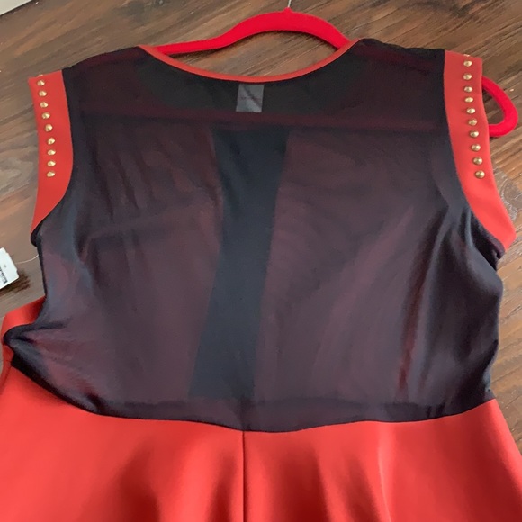 Unworn Eien Rust Skater Dress Size 1X - Picture 9 of 12